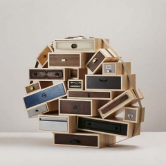 'You Can't Lay Down Your Memories' cabinet by Tejo Remy – Phillips de Pury & Company 